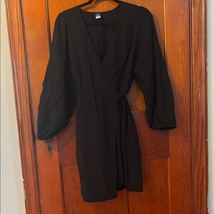 Old Navy Black Long Sleeve Dress